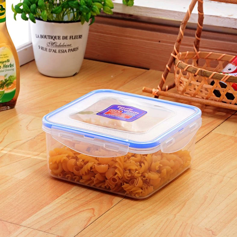 3000ml Large Airtight Lock Plastic Square Food Container Crisper